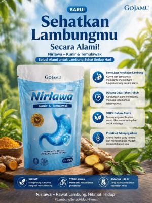 Pusat Toko Grosir Jual Nirwala Jamu Tradisional Harga Murah Kualitas Bagus Obat Lambung Alami Obati Mual Perih Kembung Begah Gerd Kunir Temulawak